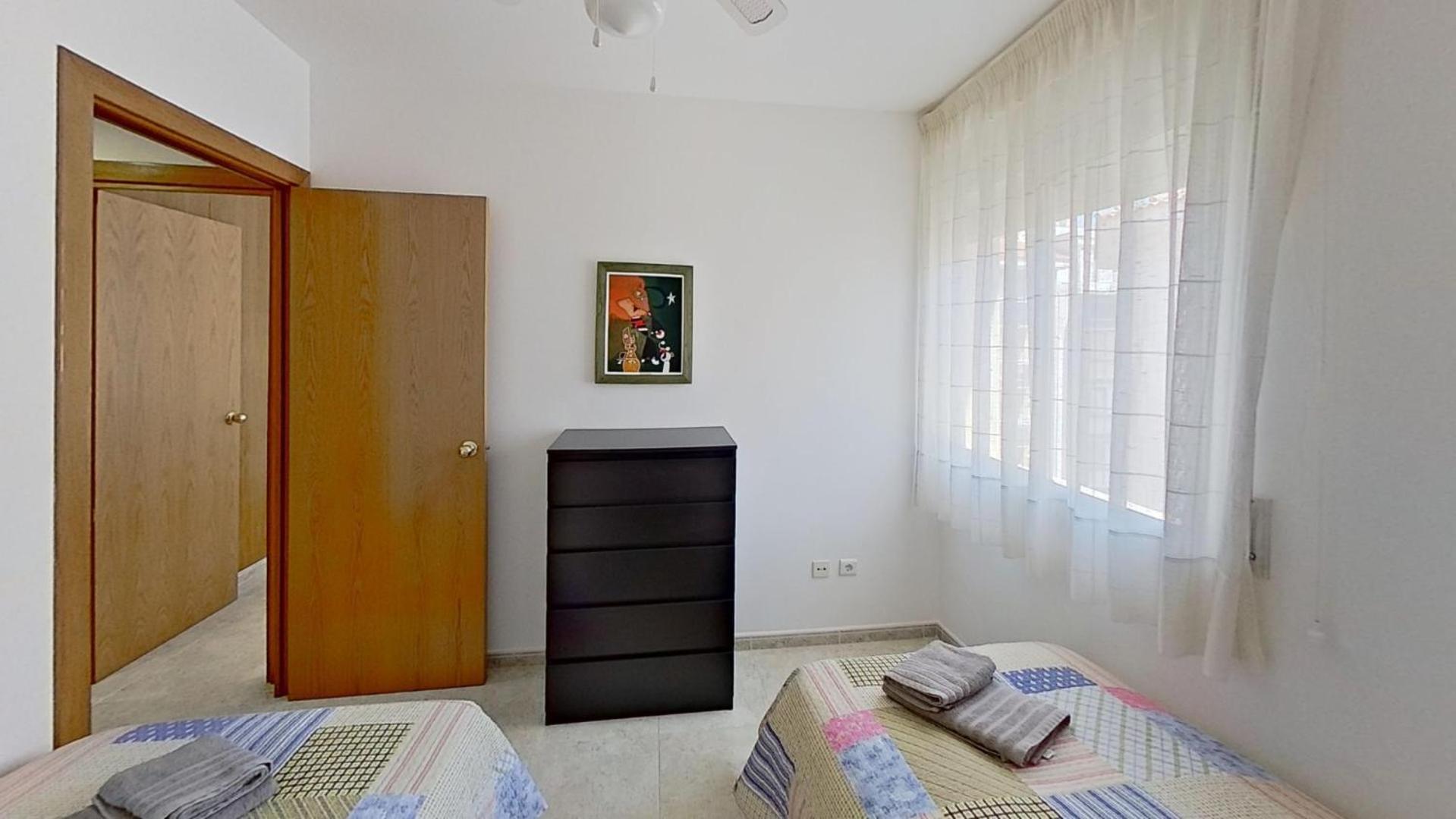 Apartamento Vistas Al Mar, Segunda Linea 3 Habitaciones Sant Carlos de la Ràpita Kültér fotó